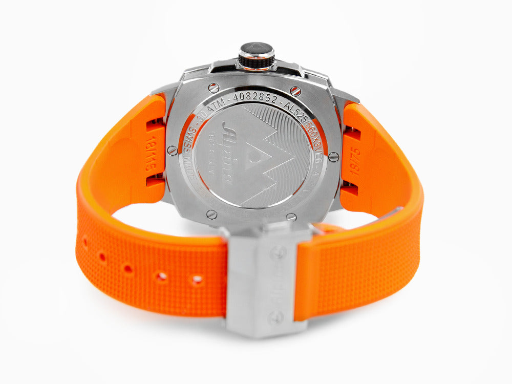 Alpina Seastrong Diver Extreme Automatic Watch, Orange, 39 mm, AL-525BO3VE6