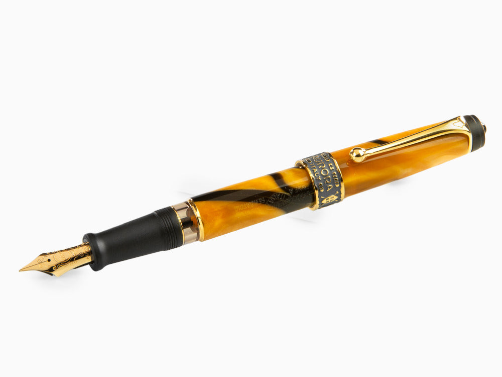 Aurora Afrika Fountain Pen, Limited Edition, Marbled resin, Gold trims