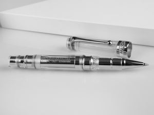 Aurora Optima Demonstrator Clear Rollerball pen, Resin, Limited Edition, 571