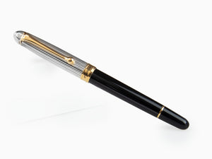 Aurora 88 Small Fountain Pen, Resin, Gold plated, 814