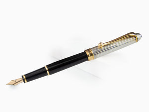 Aurora 88 Small Fountain Pen, Resin, Gold plated, 814