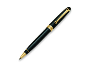 Aurora 88 Ballpoint pen, Resin, Black, Gold plated, 830