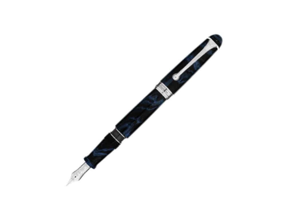 Aurora 88 Ebonite Blu Fountain Pen, Limited Edition, 888-CEB