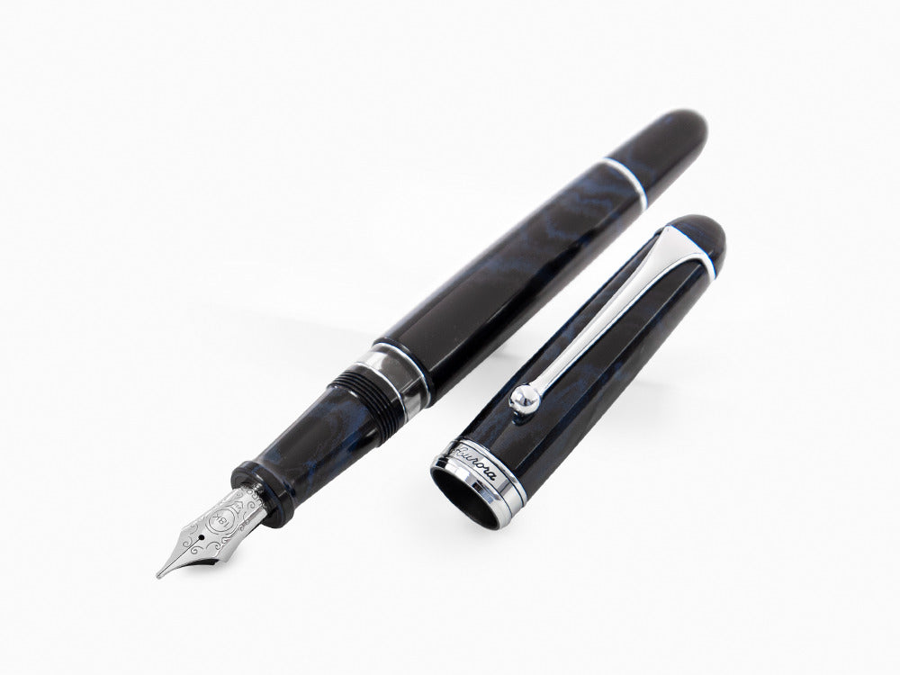 Aurora 88 Ebonite Blu Fountain Pen, Limited Edition, 888-CEB