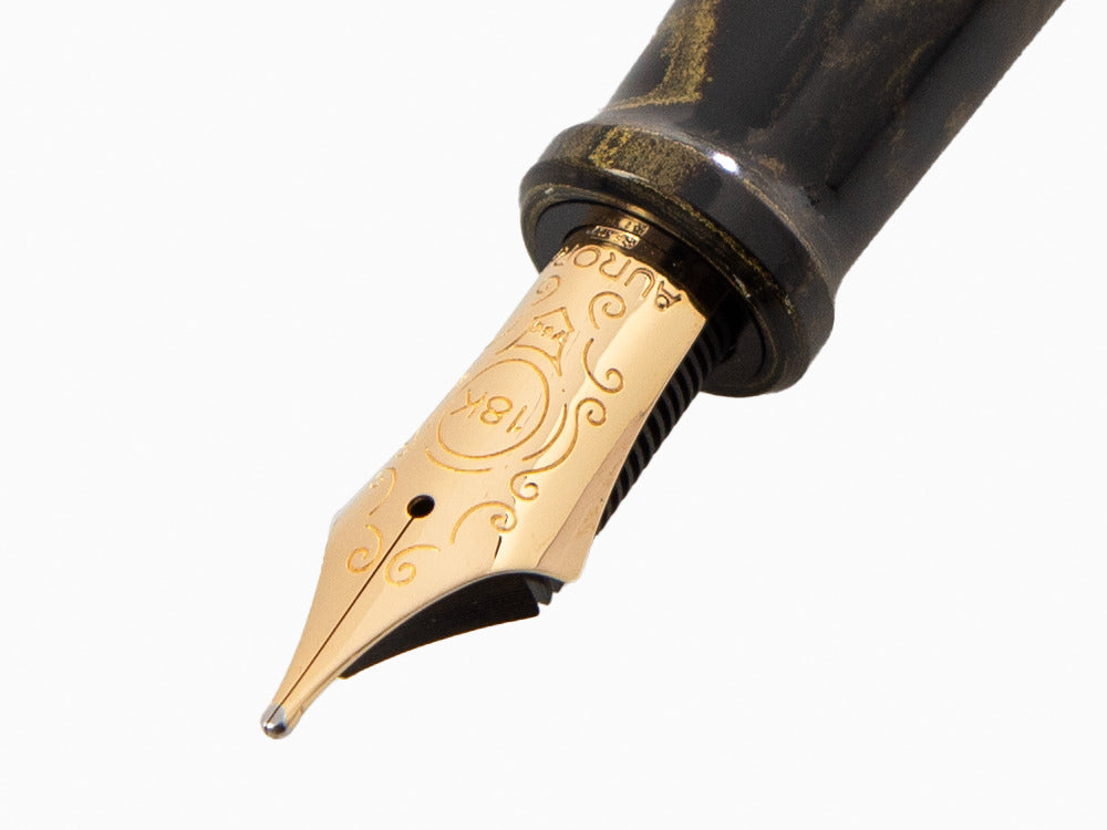 Aurora 88 Ebonite Gialla Fountain Pen, Yellow, Limited Edition, 888-DEY