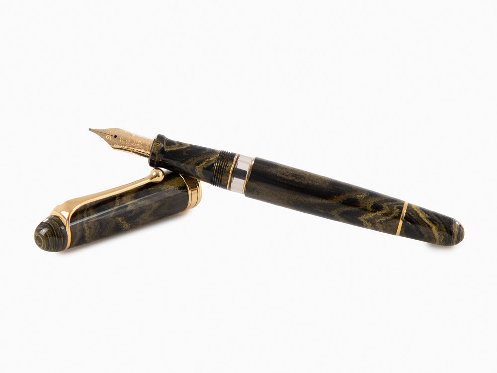 Aurora 88 Ebonite Gialla Fountain Pen, Yellow, Limited Edition, 888-DEY