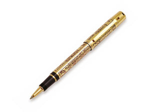 Aurora Leonardo da Vinci Limited Edition Roller Pen Vermeil - 979