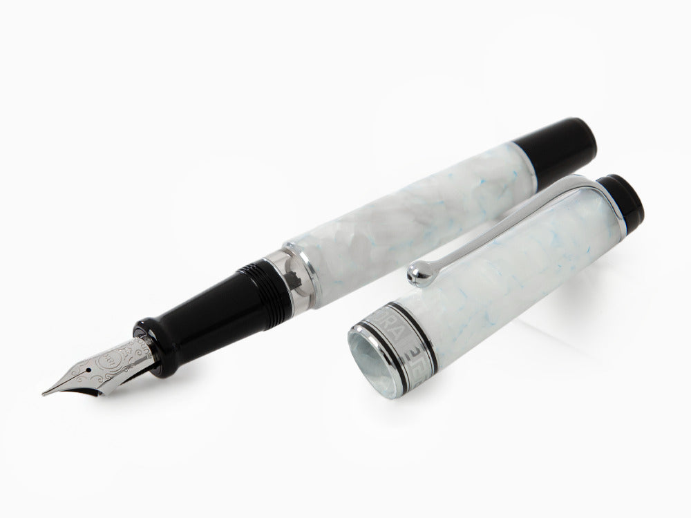 Aurora Optima 366 Bianco 2024 Fountain Pen, Limited Edition, 996-LW