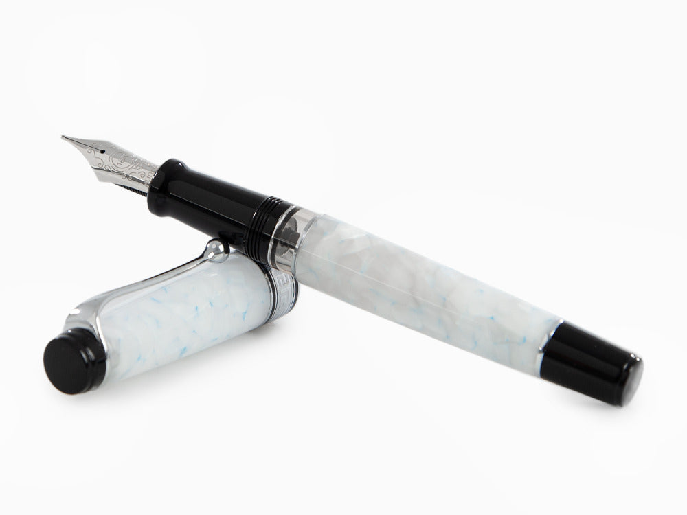 Aurora Optima 366 Bianco 2024 Fountain Pen, Limited Edition, 996-LW