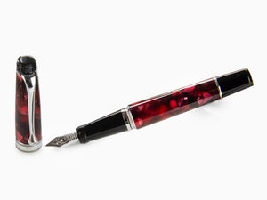 Aurora Optima Mini Fountain Pen, Resin, Burgundy, 996CMX 996CMX