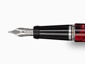 Aurora Optima Mini Fountain Pen, Resin, Burgundy, 996CMX 996CMX