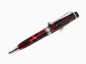 Aurora Optima Mini Ballpoint pen, Burgundy Auroloide, Chrome trim, 998-CMXA