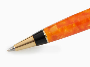 Aurora Optima 2020 Arancio Ballpoint pen, Auroloide, Orange, Gold plated, 998-OR