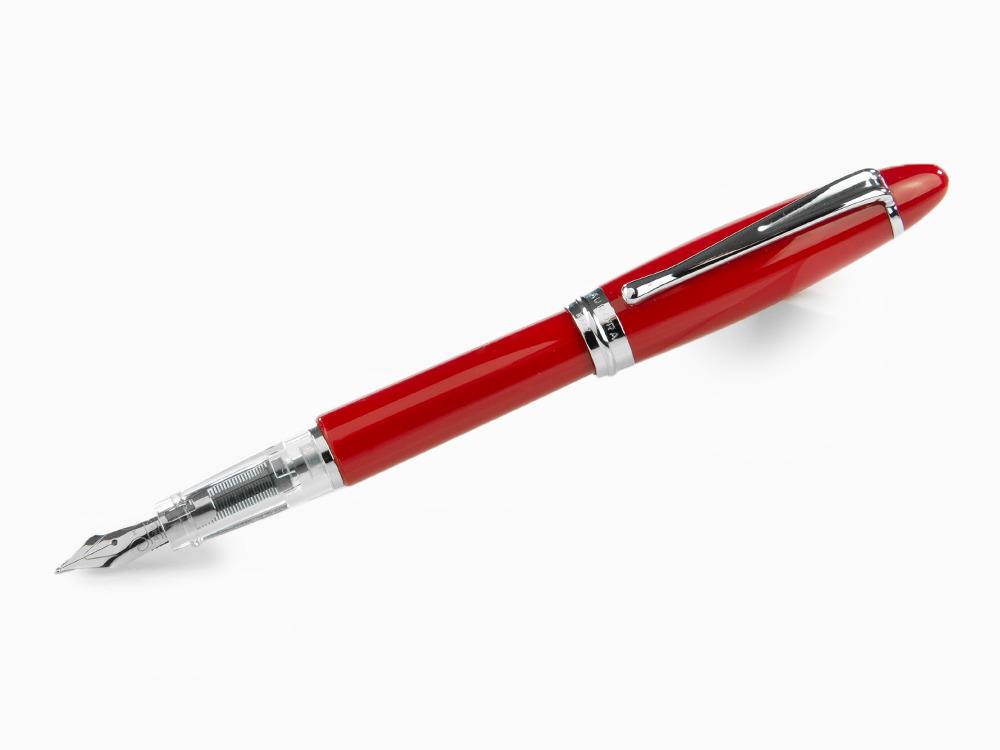 Aurora Ipsilon Demo colors PASSIONALE Fountain Pen, Resin, Red, B09-CR