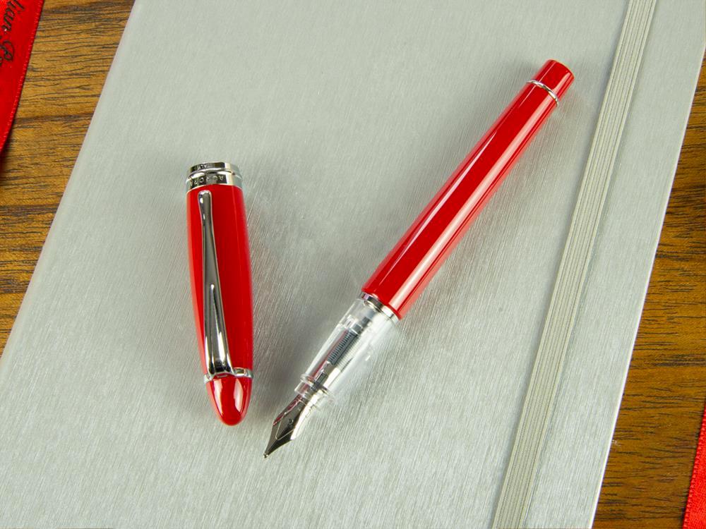 Aurora Ipsilon Demo colors PASSIONALE Fountain Pen, Resin, Red, B09-CR