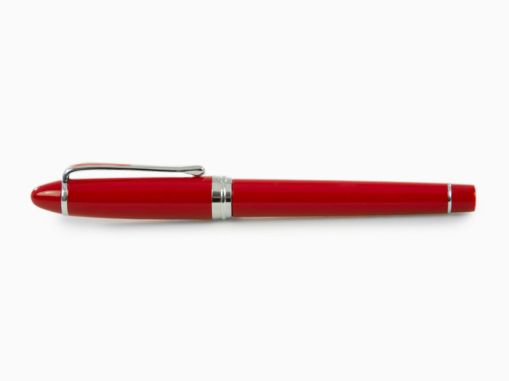 Aurora Ipsilon De Luxe Fountain Pen Red Resin B12CRM