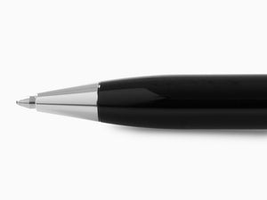 Aurora Ipsilon Italia Ballpoint Pen, Resin, Chrome Trim, Black, B31-IT