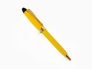 Aurora Ipsilon Ballpoint pen, Yellow Resin, Gold trim, B31Y