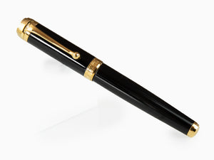 Aurora Talentum Big Fountain Pen, Resin, Gold trim, D12N