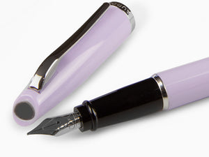 Aurora Style Fountain Pen, Resin, Violet, E12AM