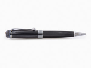 Aurora Alpha Ballpoint pen, Resin, Chrome Trim, Black, H31CN