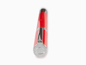 Aurora TU Fountain Pen - Red Resin - Chromed - T11R