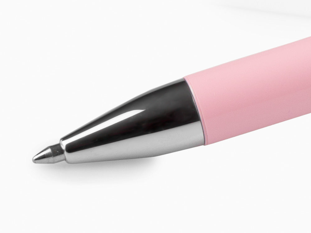 Aurora TU Ballpoint pen, Resin, Chrome trim, Rose, T31CP