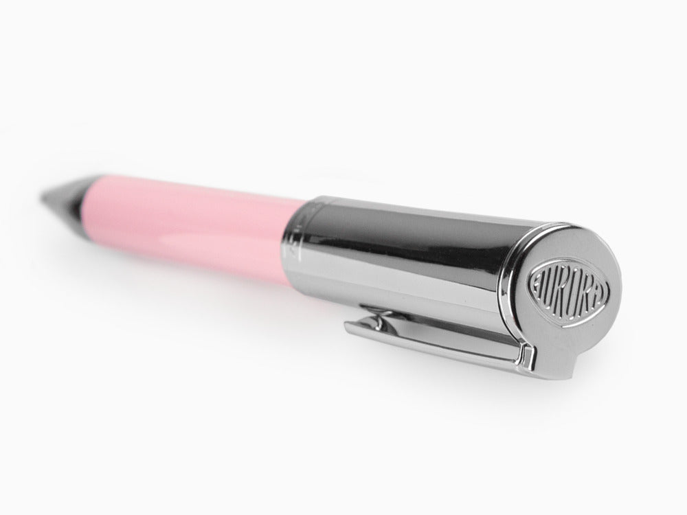 Aurora TU Ballpoint pen, Resin, Chrome trim, Rose, T31CP