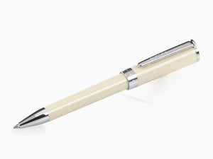 Ballpoint Pen Aurora TU -  White Resin Cap and Barrel - T31W