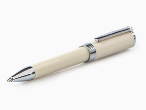 Ballpoint Pen Aurora TU -  White Resin Cap and Barrel - T31W