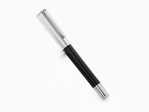 Aurora TU Rollerball pen, Resin, Chrome Trim, Black, T70CN