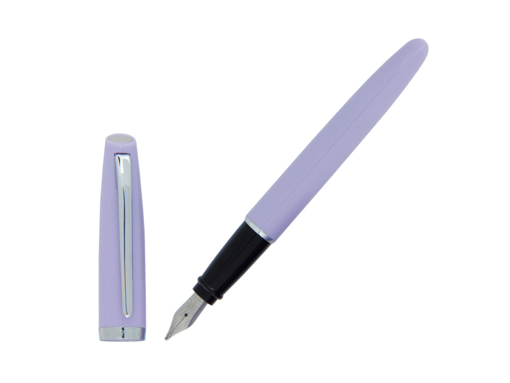 Aurora Style Fountain Pen, Resin, Violet, E12AM