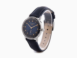 Bauhaus Quartz Watch, Blue, 36 mm, 2037-3