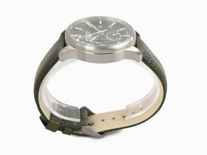 Bauhaus Aviation Automatic Watch, Titanium, Green, 42 mm, Day, 2860-4