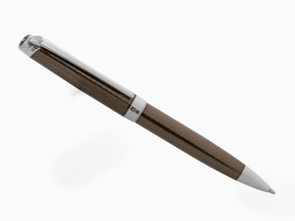 Caran d´Ache Léman Caviar Mechanical pencil, Lacquer, Brown, Rhodium, 4769.497