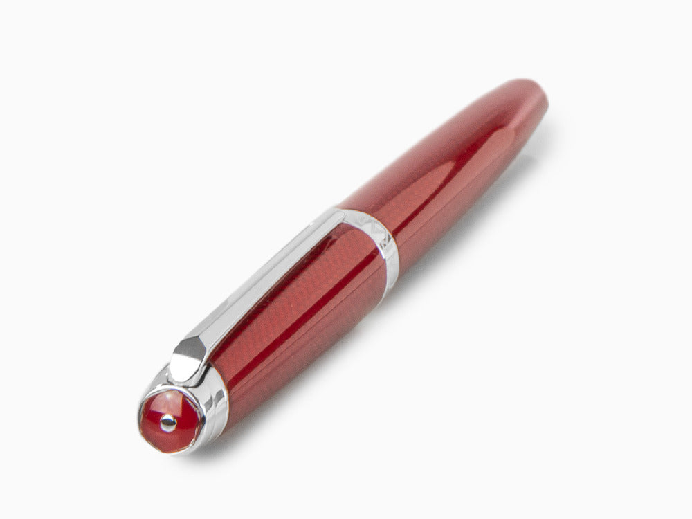 Caran d´Ache Léman Rouge Carmin Fountain Pen, Red, Rhodium, 4799.580