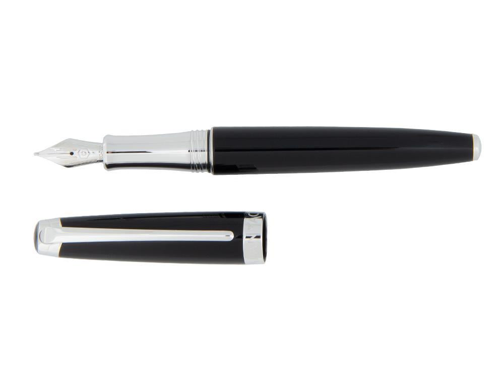 Caran d´Ache Léman Ebony Black Fountain Pen, Lacquer, 4799.782