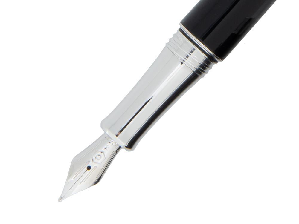 Caran d´Ache Léman Ebony Black Fountain Pen, Lacquer, 4799.782