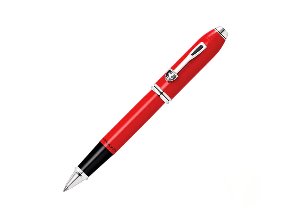 Cross Ferrari Townsend Rollerball Pen, Lacquer, Red, Rhodium, FR0045-57