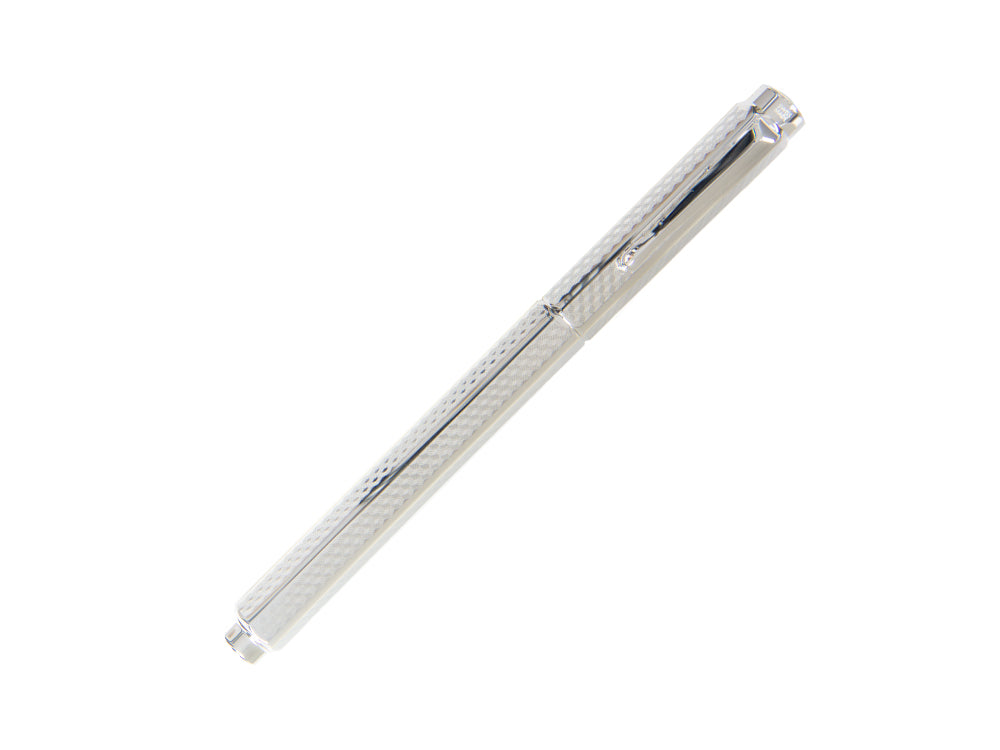 Caran d´Ache Ecridor Cubrik Fountain Pen, Palladium, Silver, 958.377