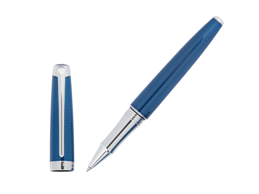 Caran d´Ache Léman Grand Bleu Rollerball pen, Lacquer, Rhodium Trims, 4779.168