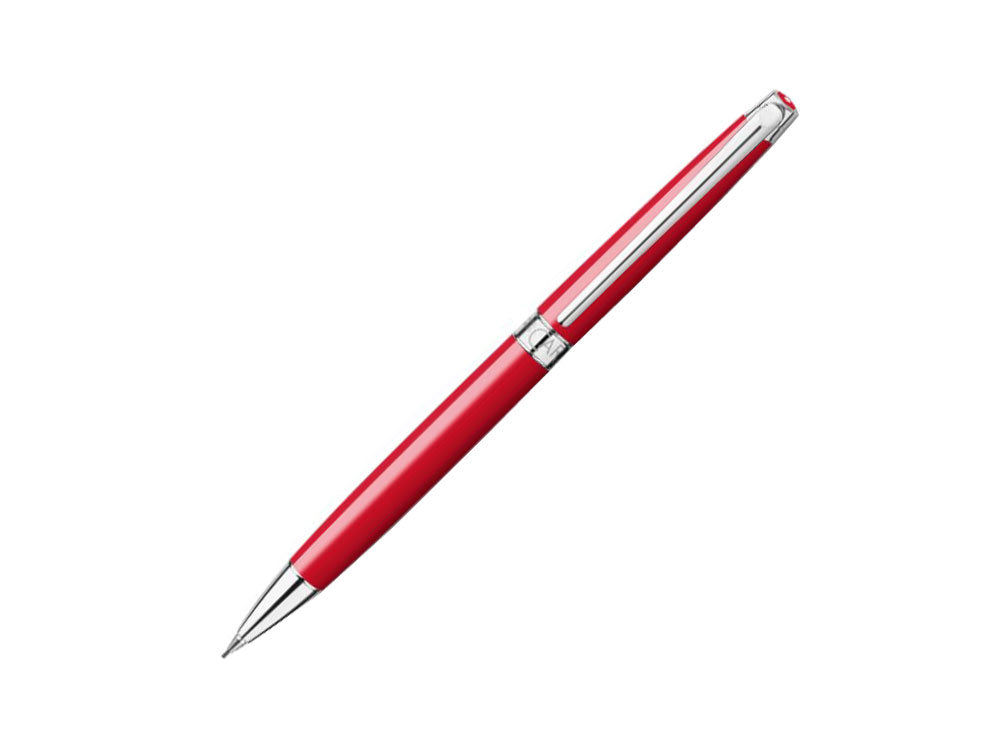 Caran d´Ache Léman Slim Scarlet Red Mechanical pencil, Red, Rhodium, 4761.770