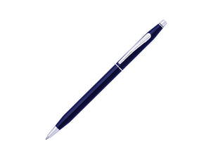 Cross Classic Century Ballpoint pen, Lacquer, Blue, Polished, Chrome Trim