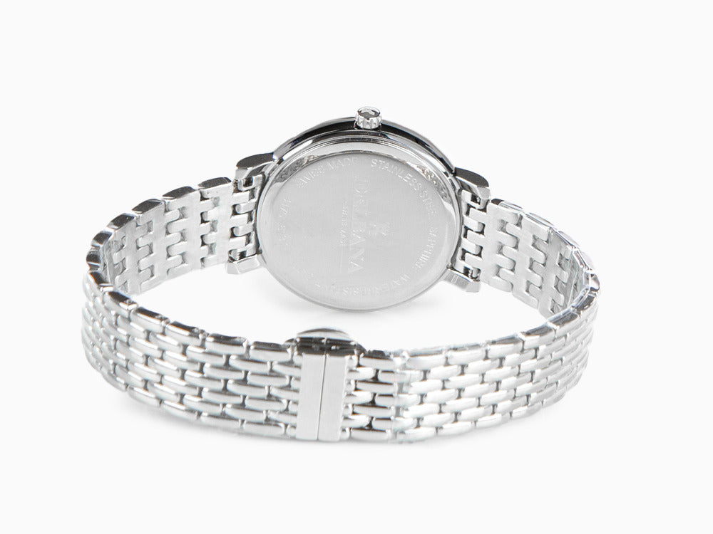 Delbana Dress Villanova Quartz Watch, White, 32 mm, 41701.613.1.514