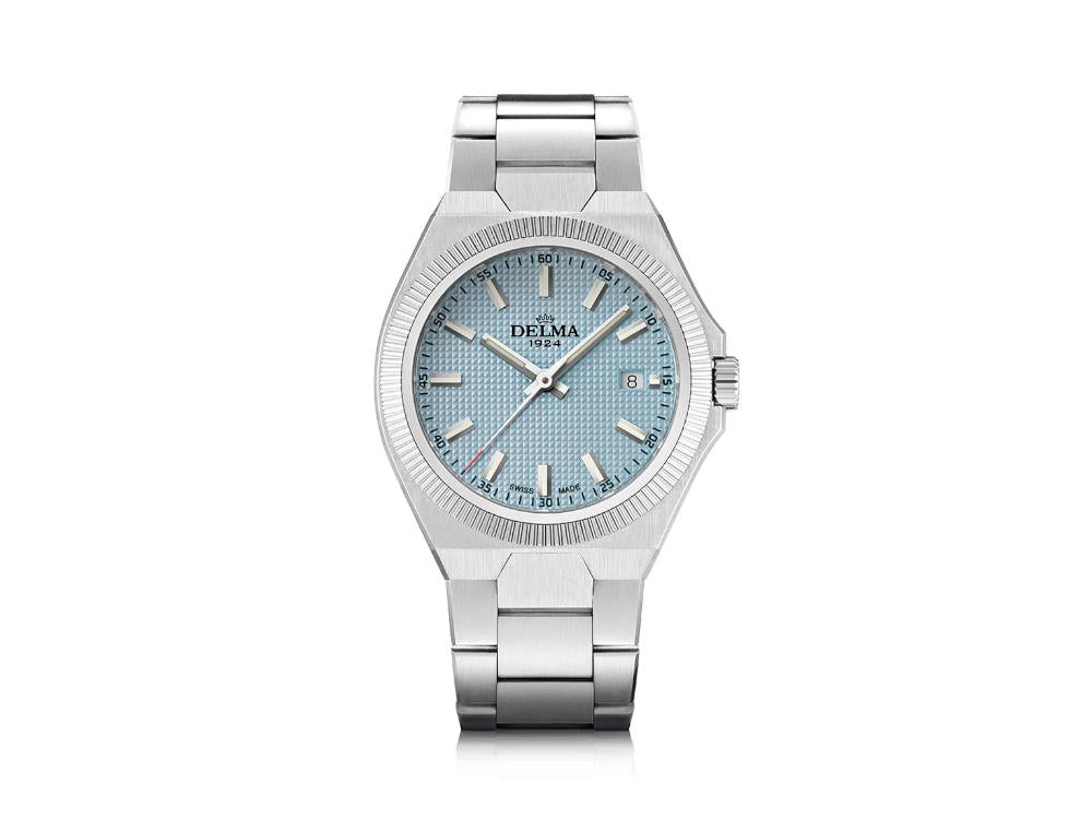 Delma Midland Quartz Watch, Blue, 40.5 mm, 41701.742.6.191