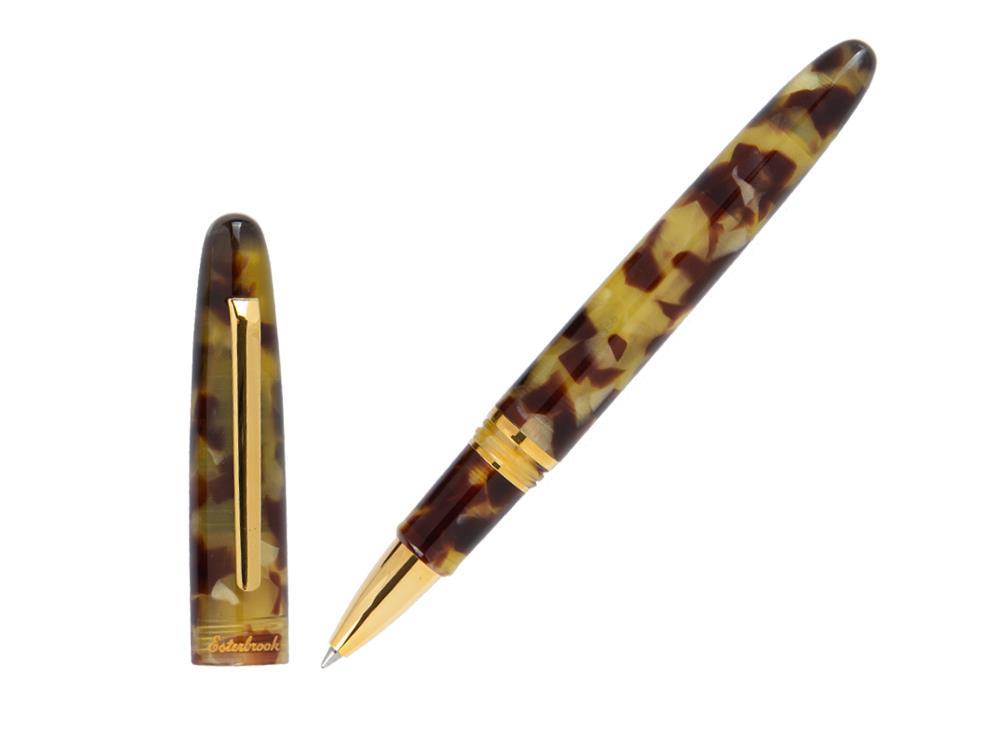 Esterbrook Estie Tortoise Rollerball pen, Resin, Brown, Gold plated, E137