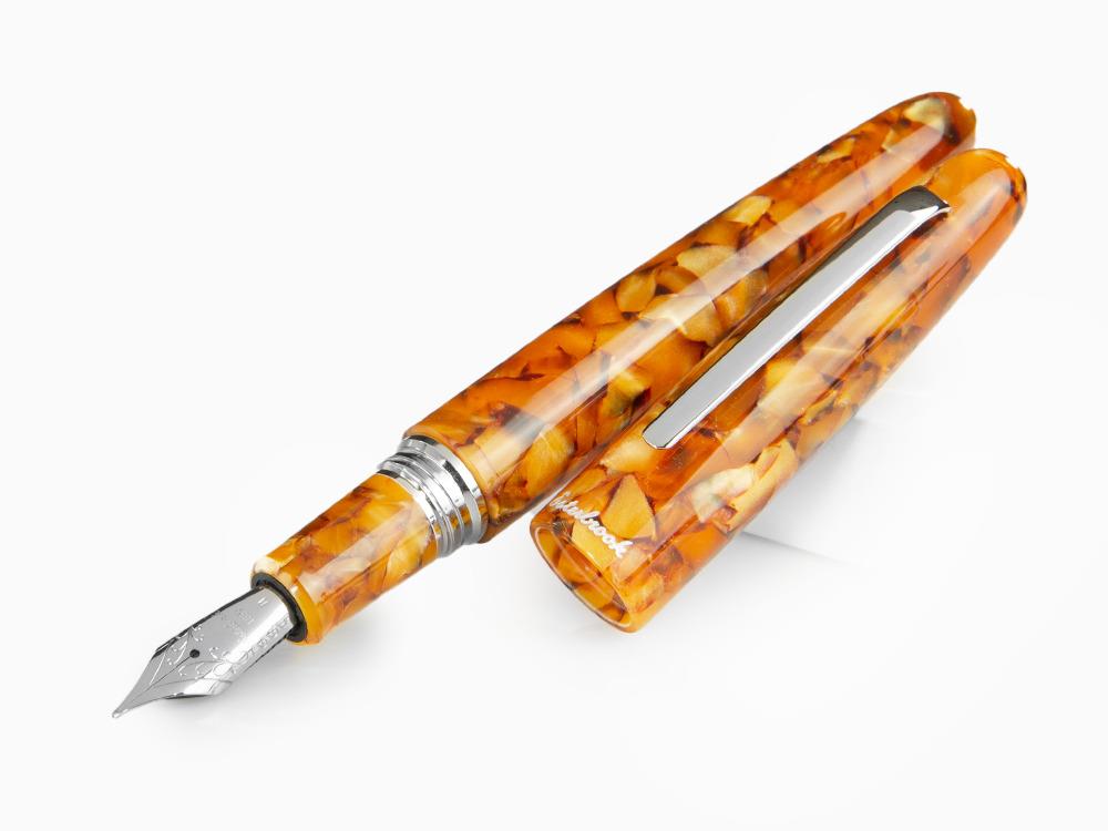 Esterbrook Estie Oversize Honeycomb Fountain Pen, Chrome Trim, E836