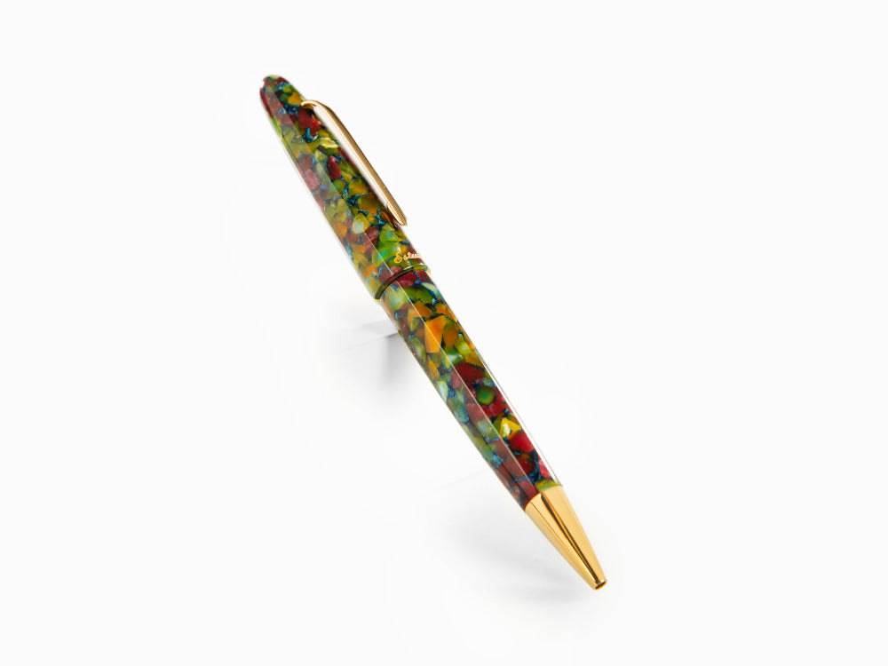 Esterbrook Estie Botanical Gardens Ballpoint pen, Resin, Gold plated, EBG899