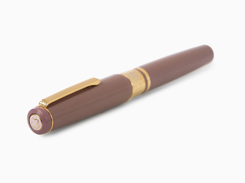 Esterbrook Model J Violet Ebonite Fountain Pen, Purple, Gold trim, EBJV