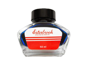 Esterbrook Ink Bottle Aqua, Blue, 50ml, Crystal, EINK-AQUA